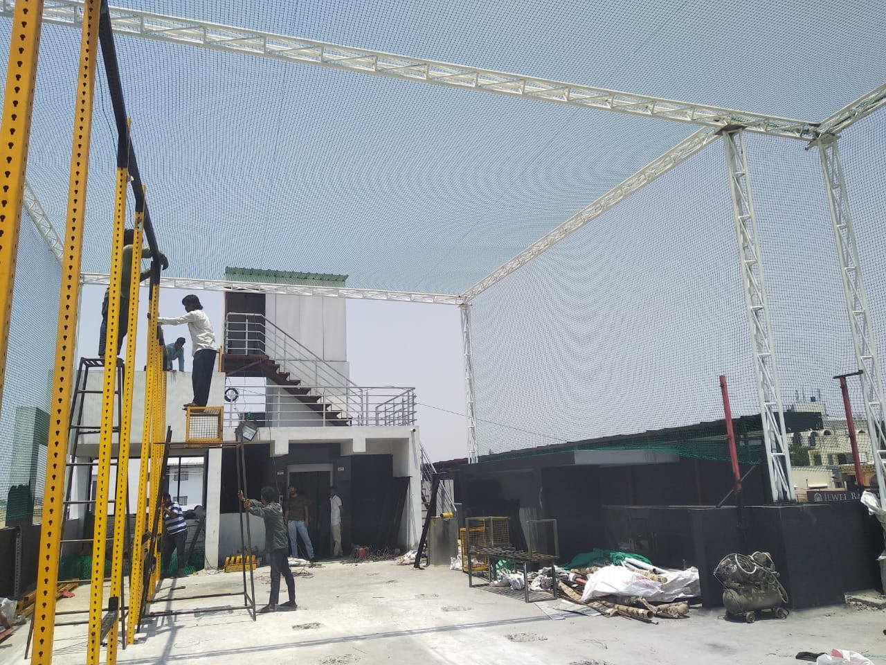 Box cricket nets