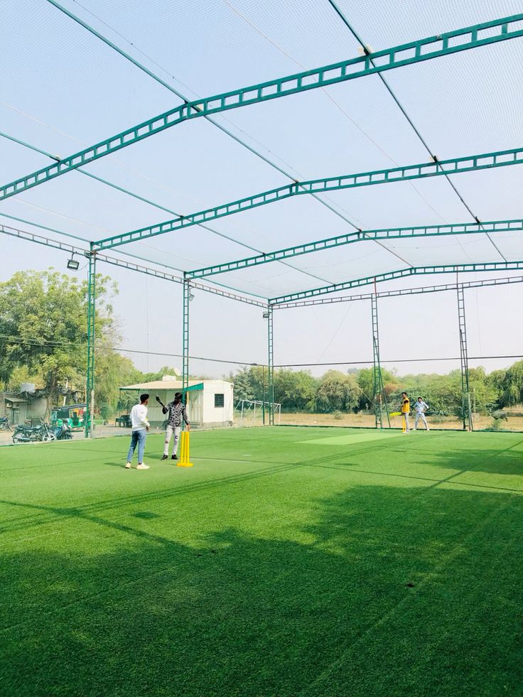 Cricket practice nets