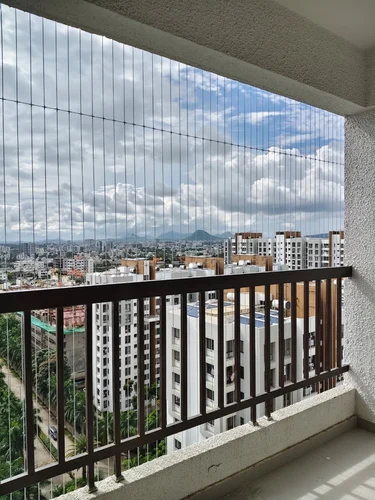 invisible grills for balcony