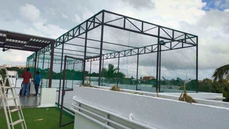 terrace cricket nets